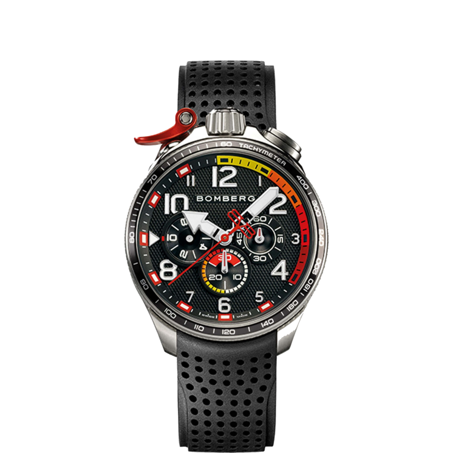 Bomberg BOLT-68 Racing Black & Red